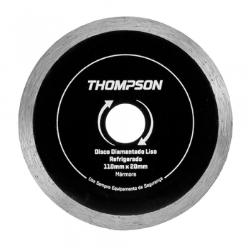 DISCO DIAMANT. THOMPSON LISO 4.1/2\" 110MM REF 692