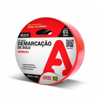FITA DEMARCACAO ADERE SOLO 50X15 VM