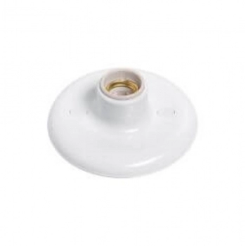 PLAFONIER PLUZIE SOQUETE PORCEL BCO 8508