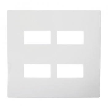 PLACA ILUMI 4X4 4 MODULO C/SUPORTE I9 REF 97070.