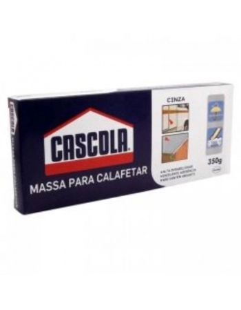 MASSA CALAFETAR CASCOLA 350G CINZA
