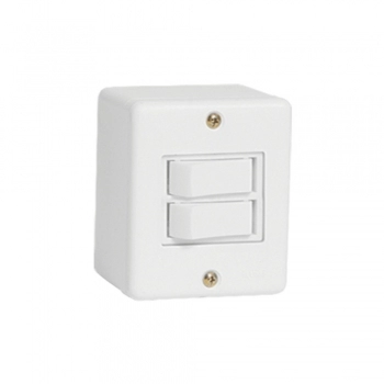CJ ILUMI 2 INTER SIMPLES 6A 250V BOX REF 6318