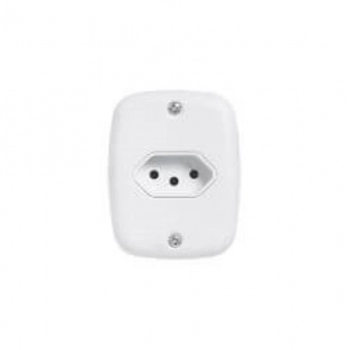 CONJ SIST X PLUZIE BCO 1 TOMADA 20A 9012