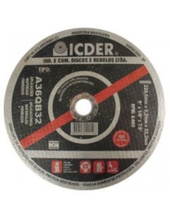DISCO CORTE FERRO ICDER 10\\\\\\\" 3/4 2T