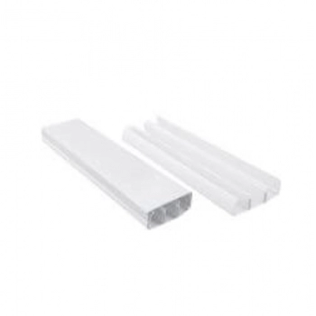 CANALETA PLUZIE C/DIVI 50X20X2M BCO 9161