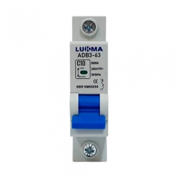 DISJUNTOR LUKMA (07) DIN UNIP 50A C REF 34008