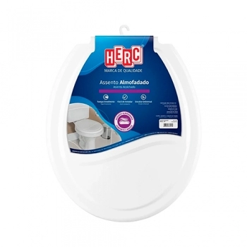 ASSENTO SANITARIO HERC ALMOF PRIME RED BCO REF 2385