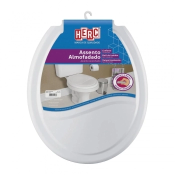 ASSENTO SANITARIO HERC ALMOF PRIME RED CZ CLARO REF 2386.