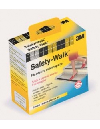 Fita Antiderrapante 3M Safety-Walk Cinza 50mmx5m