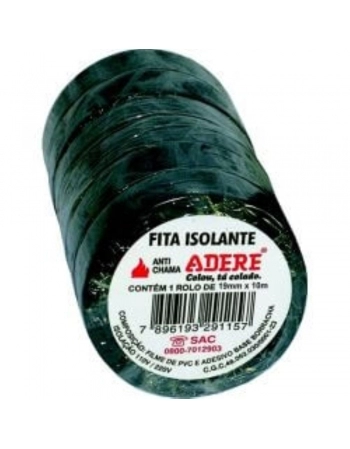 FITA ISOLANTE ANTI-CHAMA 911 ADERE 19X05M