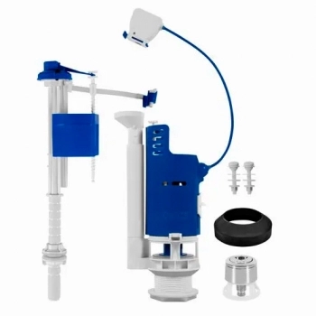 MECANISMO COMPLETO DUPLO ASTRA UNIVERSAL 2 P/CAIXA ACOPLADA REF MDU2/R BCO