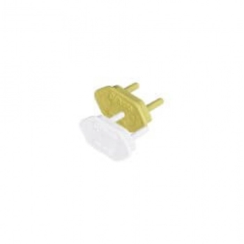 TAMPA P/ TOMADA PLUZIE C/ 12PC BCO 8716 F.L