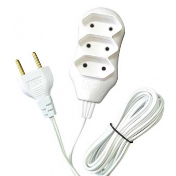 EXTENSAO FC 10M CABO PL SACO BCO