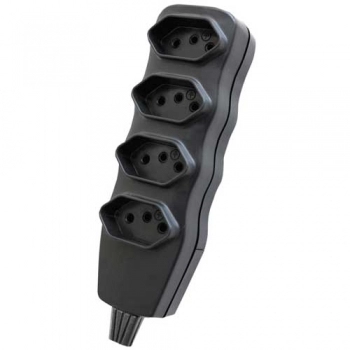 TOMADA EM BARRA FC 2P+T 4T 10A PTO