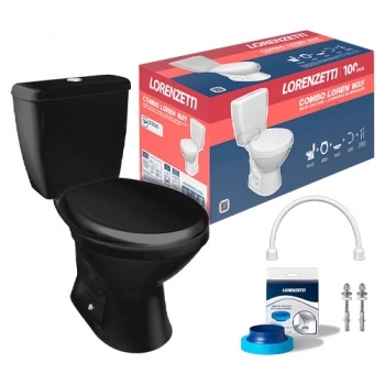 KIT BACIA C/CAIXA ACOPLADA LOREN WAY 6L PTO REF 7720018