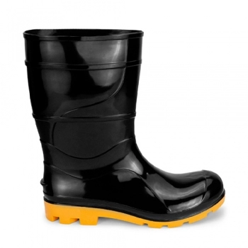 BOTA PVC CANO M S/FORRO CRIVAL PTA/AM 33/34