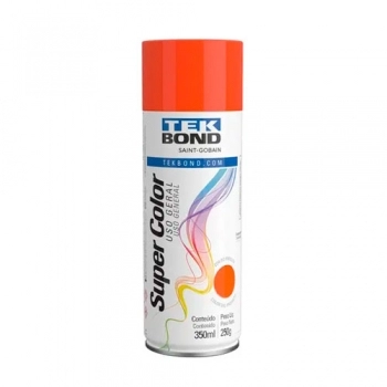 TINTA SPRAY TEKBOND USO GERAL LARANJA 350ML