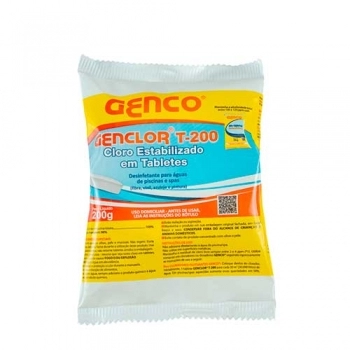 PASTILHA CLORO T-200 200G GENCO REF 451007A