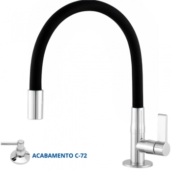 TORNEIRA ALPHA COZ MOVEL BANCADA COLOR 1/4V C72 PTO 1169 REF TBC009P