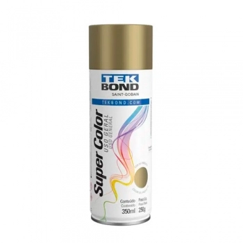 TINTA SPRAY TEKBOND USO GERAL DOURADO 350ML (N)