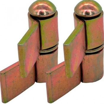 DOBRADICA GONZO SILVANA 862 C/ABA BICROM 3/4\"X1.1/2\" CIL.C/02UN REF 99161