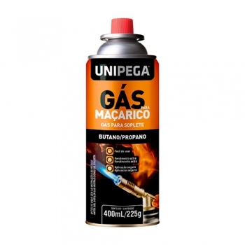 GAS P/ MACARICO UNIPEGA LATA 400ML/225G