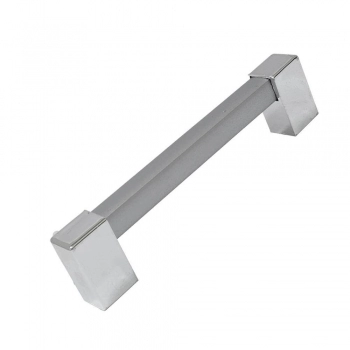 PUXADOR KANKUN 160MM ALUMINIO FOSCO ABS REF 7311P