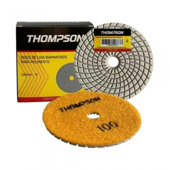 DISCO DE LIXA DIAMANTADO PARA POLIMENTO GRAO 100 REF 1788