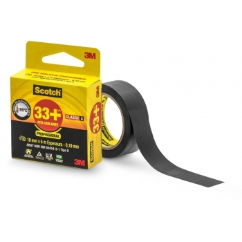 FITA ISOLANTE 3M SCOTCH (01) 33+05M 19X5M REF HB004162127