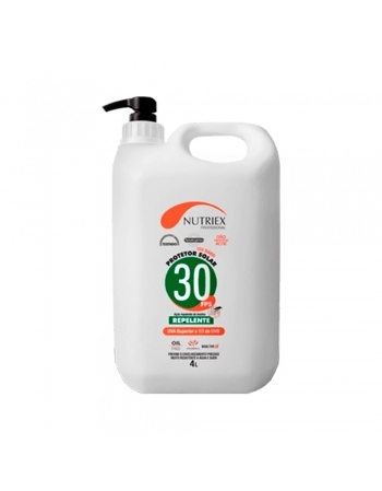 PROT SOLAR FPS 30 1/3 UVA C/REPELENTE 4L NUTRIEX