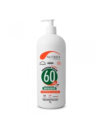 PROT SOLAR FPS 60 1/3 UVA C/REPELENTE 1L NUTRIEX