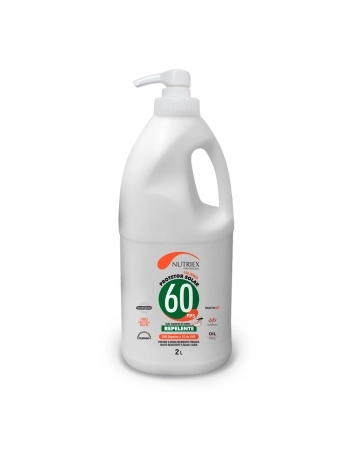 PROT SOLAR FPS 60 1/3 UVA C/REPELENTE 2L NUTRIEX