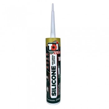 SILICONE ACETICO 1-TOI TRANSPARENTE/INCOLOR 240GR