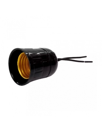 SOQUETE ILUMI POP C/RABICHO 2A 250V PTO PCT 10PCS REF 16103PCT (N)