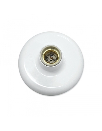 PLAFON ILUMI 100W 250V BCO C/RECEPT REF 180931