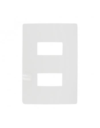 PLACA ILUMI 4X2 2 MODULO C/SUPORTE I9 REF 96080