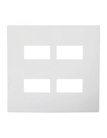 PLACA ILUMI 4X4 4 MODULO C/SUPORTE I9 REF 97070