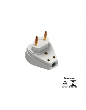 PINO ILUMI PRENSA CABO GIGANTE 2P 20A 250V CZ PCT10PCS REF 1413PCT (N)