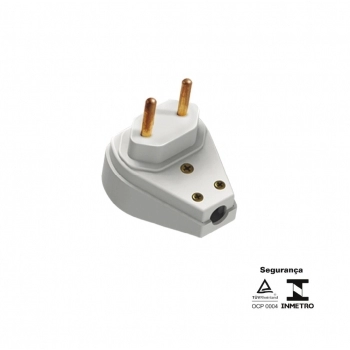 PINO ILUMI PRENSA CABO GIGANTE 2P 20A 250V CZ PCT10PCS REF 1413PCT (N)