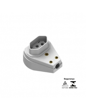 FEMEA ILUMI PRENSA CABO GIGANTE 2P+T 20A 250V CZ PCT 10PCS REF 1449PCT (N)