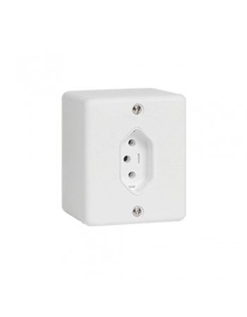 CJ ILUMI TOMADA 2P+T 20A 250V BOX REF 63141 (N)