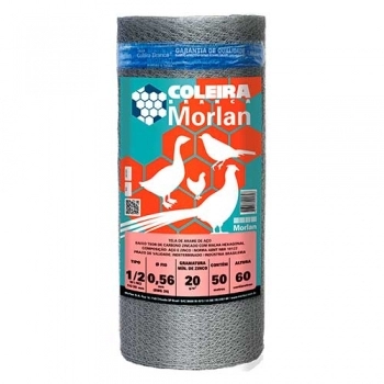 TELA VIVEIRO MORLAN 1/2\" F24 0,60X50M