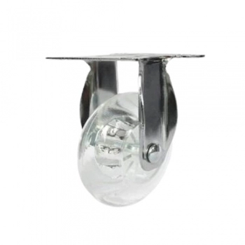 RODIZIO SILICONE COLSON 310 CHAPA FIXA 76MM 50KG (N)