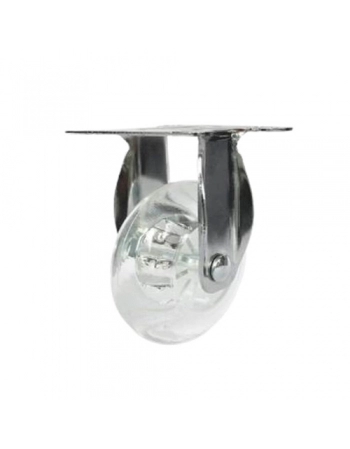 RODIZIO SILICONE COLSON 310 CHAPA FIXA 76MM 50KG (N)
