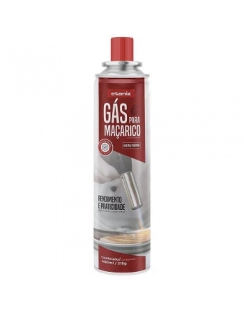 ETANIZ GAS P/MACARICO CHESIQUIMICA 400ML/215G REF 48124