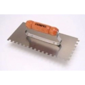 DESEMPENADEIRA ACO COMPEL DENT 12X25,5