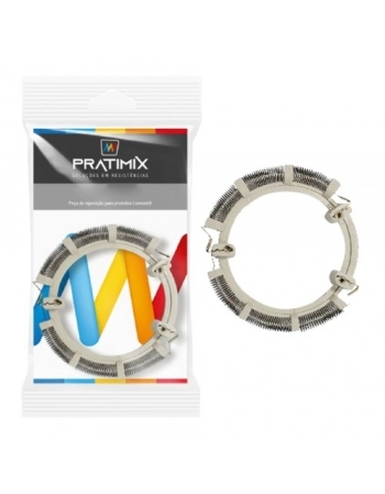 RESISTENCIA PRATIMIX BELLA 4 TEMP 127V 5500W TIPO L C/SUPORTE (N)