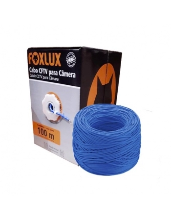CABO COAXIAL FOXLUX BIPOLAR 80% AZ 100M (N)