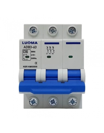 DISJUNTOR LUKMA (27) DIN TRIP 32A C REF 34028 (N)