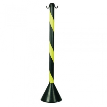 PEDESTAL PLASTCOR PVC 90CM AMARELO/PRETO